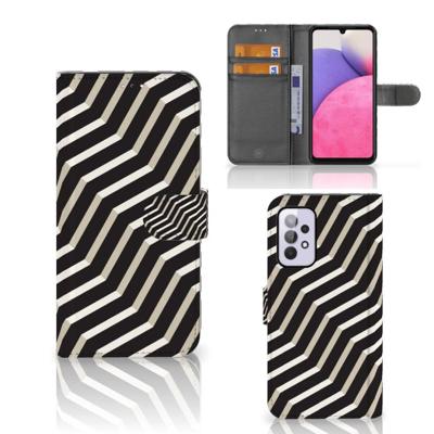 Samsung Galaxy A33 5G | Book Case | Illusion | Portemonnee hoesje Samsung Galaxy A33 5G | Book Case | Illusion | Portemonnee hoesje