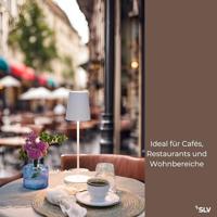 SLV Buiten tafellampVinolina Two wit - oplaadbaar - 1007692 - thumbnail