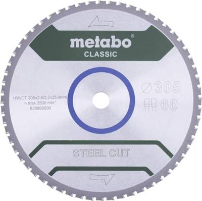 Metabo Accessoires Cirkelzaagblad | Steel Cut Classic | 165x20mm | Z40 FZFA/FZFA 4°/B - 628651000