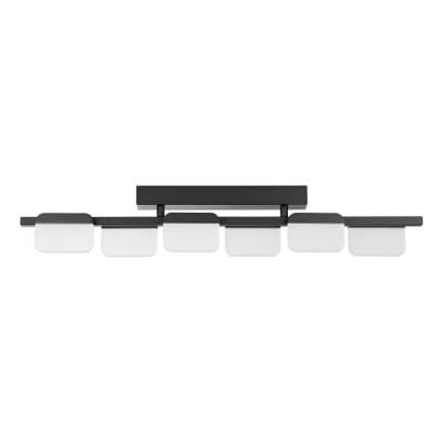 Eglo Zwarte plafondlampErvidel met led - 98875