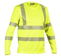 DASSY hogezichtbaarheid t-shirt carterville geel xl - thumbnail