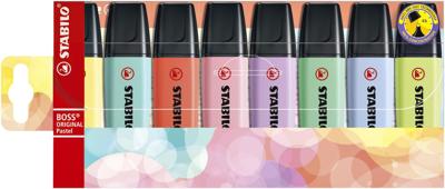 Fluorescerende Markeerstift Set Stabilo Boss Multicolour (5 Stuks)