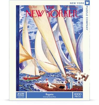 New York Puzzle Company Regatta - 1000 stukjes New York Puzzle Company Regatta - 1000 stukjes
