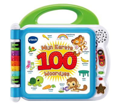 VTech Mijn Eerste 100 Woordjes NL en ENG met Licht en Geluid VTech Mijn Eerste 100 Woordjes NL en ENG met Licht en Geluid
