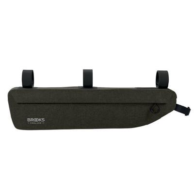 BROOKS Scape frame bag large (3,5l) - mud green