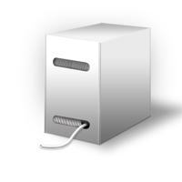 Enzo STP CAT5E box 305m grijs massief - 1381531 - thumbnail