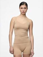 Dames hemd - spaghetti bandjes - Plain Top - Basic vrouwen onderhemd microfiber - thumbnail