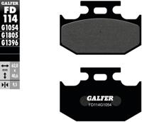 GALFER remblokken "fd114" brake pad fd114 g1054 organic - thumbnail