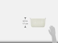 Curver Knit Opbergmand S 8L Vintage wit - thumbnail