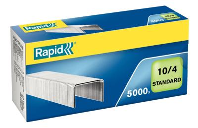 Rapid Nietjes 10/4 gegalvaniseerd doos van 5000 stuks Rapid Nietjes 10/4 gegalvaniseerd doos van 5000 stuks