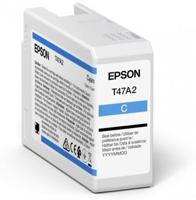 Epson Singlepack Cyan T47A2 UltraChrome Pro 10 ink 50ml - thumbnail