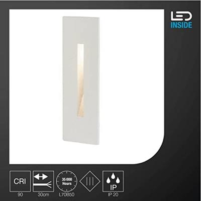 SLV 1002979 NOTAPO S LED-wandinbouwlamp LED vast ingebouwd Wit