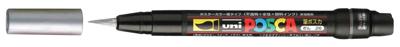 Paintmarker Uni POSCA PCF350 Brush 1-10mm zilver Paintmarker Uni POSCA PCF350 Brush 1-10mm zilver