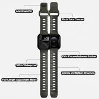 Nomad Sport Strap V2 Apple Watch 42mm / 44mm / 45mm / 49mm Ash Green - thumbnail
