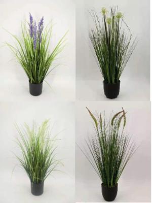 Deco kunstplant in pot Ø13xH75cm