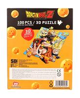 Dragon Ball Z Jigsaw Puzzle with 3D-Effect Goku Saiyan (100 pieces) - thumbnail