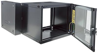 Intellinet 713788 19inch-wandkast (b x h x d) 540 x 593 x 450 mm 12 HE Zwart, Grijs Intellinet 713788 19inch-wandkast (b x h x d) 540 x 593 x 450 mm 12 HE Zwart, Grijs