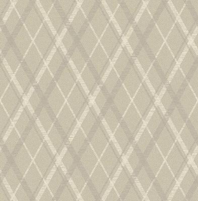 Dutch Wallcoverings Sauvage Ruit - Beige