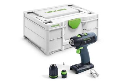 Festool T 18+3-Basic Accu Schroefboormachine 18V Basic Body in Systainer - 576448