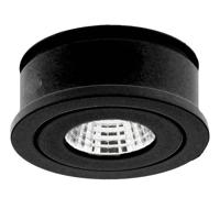 Klemko Verona LED-module zwart COB LED 2700K 863591 dimbaar geschikt voor badkamer en alle ruimtes - thumbnail