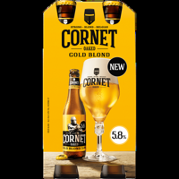Cornet Oaked Gold Blond 5,8% 4x330ML bij Jumbo - thumbnail