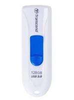 Transcend JetFlash® 790 USB-stick 128 GB Wit, Blauw TS128GJF790W USB-A 3.1 Gen 1 - thumbnail