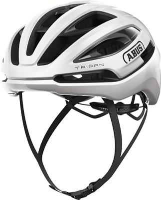 Abus helm taipan led shiny white m 54-58cm