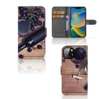 Apple iPhone 14 | Book Cover | Wijn | Portemonnee hoesje - thumbnail