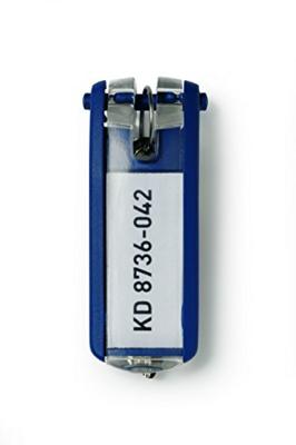 Durable 195707 Key Clip - 1957 Sleutelhanger Blauw 6 stuk(s)