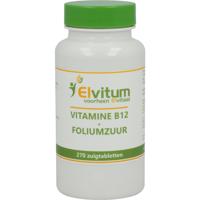 Elvitum Vitamine B12 + Foliumzuur Zuigtabletten - thumbnail