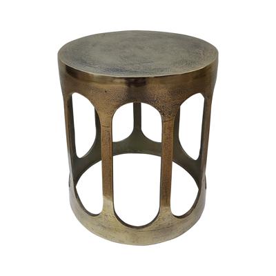 Richmond Ronde Bijzettafel 'Du Pont' 45cm, kleur Brushed Gold