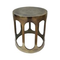 Richmond Ronde Bijzettafel 'Du Pont' 45cm, kleur Brushed Gold - thumbnail