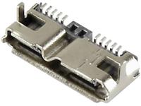 TRU COMPONENTS 231024991-3 1229335 Bus, inbouw horizontaal Inbouwbus USB 3.0, type micro-B 1 stuk(s) - thumbnail