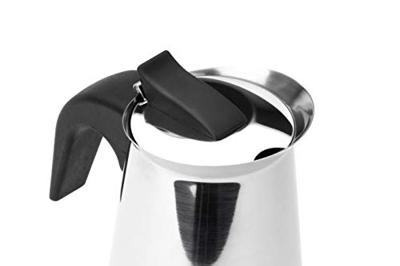 Bredemeijer Trevi Espressomaker 4-Kops RVS Bredemeijer Trevi Espressomaker 4-Kops RVS