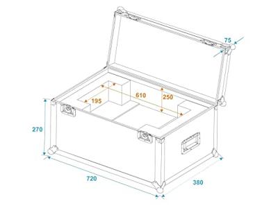 Roadinger ROADINGER Flightcase SL-160/SL-350 - thumbnail