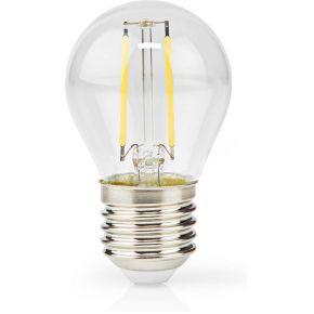 Nedis LBFE27G451 Led-filamentlamp E27 G45 2 W 250 Lm 2700 K Warm Wit Aantal Lampen In Verpakking: 1 Stuks