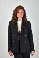 Golden Goose blazer GWP00829.P000619.50486 dark blue - thumbnail