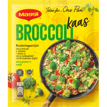 MAGGI Dagschotel BroccoliKaas met Gehakt Zakje 54 g bij Jumbo