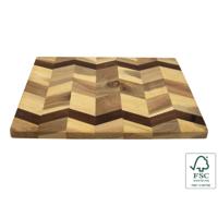 Snij-Serveerplank Acaciahout 22x30.5x1.5 cm - thumbnail