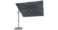 Platinum | Zweefparasol Voyager T² 270 x 270 cm | Antraciet - thumbnail
