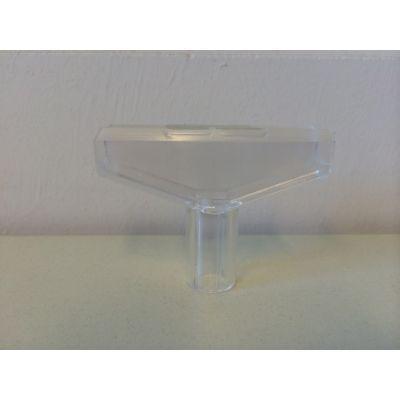 T-stuk 60 mm transp voor profiel-1