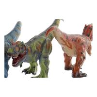 Dinosaurus DKD Home Decor 3 Stuks 12 Stuks 60 x 17 x 28 cm Zacht - thumbnail