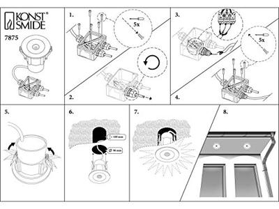 KonstSmide Led inbouwspotSpot Round - 7875-750 - thumbnail