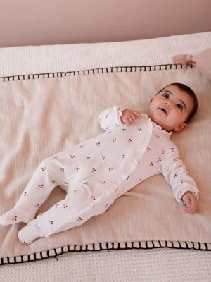 Pyjama Babypakje meisje kers ecru