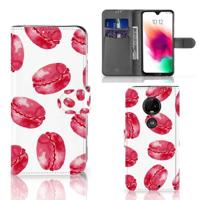 Motorola Moto G7 | G7 Plus | Book Cover | Pink Macarons - thumbnail