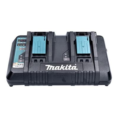 Makita Accessoires Power-Source-Kit 199480-6 - 2x Accu BL1860B 18V 6,0Ah met accu indicator + Oplader DC18RC - 199480-6