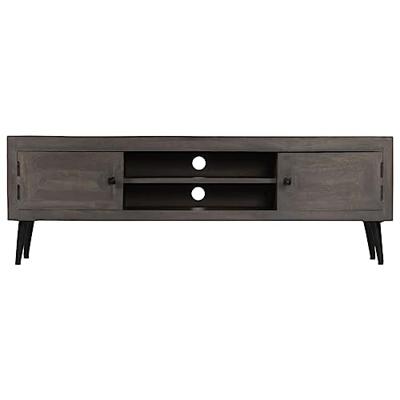 Tv-meubel 140x30x45 cm massief mangohout