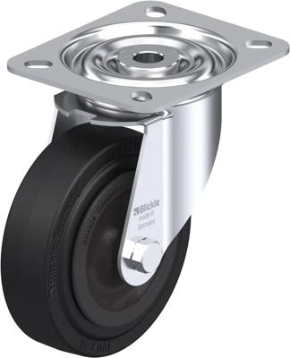 Blickle LI-VKHT 100G Zwenkwiel Wieldiameter: 100 mm Draagvermogen (max.): 100 kg 1 stuk(s)