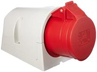 Kopp CEE wandcontactdoos IP44 5P 16A 400V rood - thumbnail