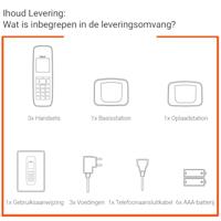 Gigaset AS690R Trio DECT Telefoon Zwart - thumbnail